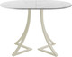Миниатюра изображения товара Обеденный стол AMC Elite Е24(1200) D3 (бежевый/мрамор кристалл)
