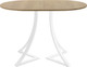 Миниатюра изображения товара Обеденный стол AMC Elite Е24(1200) D3 (белый/дуб небраска натур.)