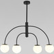 Миниатюра изображения товара Люстра Евросвет 30179/4 (черный)