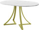Миниатюра изображения товара Обеденный стол AMC Elite Е24(1200) D3 (золото/мрамор кристалл)