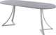 Миниатюра изображения товара Обеденный стол AMC Elite Е24(1100) D3 (серебро/бетон чикаго светло-серый)