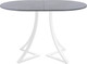 Миниатюра изображения товара Обеденный стол AMC Elite Е24(1100) D3 (белый/бетон чикаго светло-серый)
