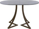 Миниатюра изображения товара Обеденный стол AMC Elite Е24(1100) D3 (коричневый/бетон чикаго светло-серый)