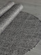 Миниатюра изображения товара Циновка Merinos Kair S156-OVAL-DARK GRAY (1.2х1.7)