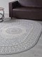 Миниатюра изображения товара Ковер Merinos Cuba F399-OVAL-BLUE (1х2)