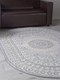 Миниатюра изображения товара Ковер Merinos Cuba F399-OVAL-BLUE (1х2)