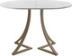 Миниатюра изображения товара Обеденный стол AMC Elite / Е24(1100) D3 (капучино/мрамор кристалл)