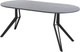 Миниатюра изображения товара Обеденный стол AMC Elite / Е21(900) D1 (черный/бетон чикаго светло-серый)