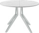 Миниатюра изображения товара Обеденный стол AMC Elite / Е21(900) D1 (серебро/мрамор кристалл)