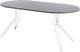 Миниатюра изображения товара Обеденный стол AMC Elite / Е21(900) D1 (белый/бетон чикаго светло-серый)