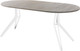 Миниатюра изображения товара Обеденный стол AMC Elite / Е21(900) D1 (белый/дуб уайт-ривер песочно-бежевый)
