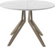 Миниатюра изображения товара Обеденный стол AMC Elite / Е21(800) D1 (капучино/мрамор кристалл)