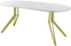 Миниатюра изображения товара Обеденный стол AMC Elite / Е21(1200) D3 ( золото/мрамор кристалл)