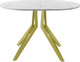 Миниатюра изображения товара Обеденный стол AMC Elite / Е21(1200) D3 ( золото/мрамор кристалл)