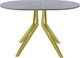 Миниатюра изображения товара Обеденный стол AMC Elite / Е21(1200) D3 (золото/бетон чикаго светло-серый)