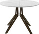 Миниатюра изображения товара Обеденный стол AMC Elite / Е21(800) D1 (коричневый/мрамор кристалл)