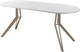 Миниатюра изображения товара Обеденный стол AMC Elite / Е21(1100) D3 (капучино/мрамор кристалл)