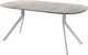 Миниатюра изображения товара Обеденный стол AMC Elite / Е18(900) D7 (серебро/дуб уайт-ривер песочно-бежевый)