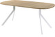 Миниатюра изображения товара Обеденный стол AMC Elite / Е18(900) D7 (белый/дуб небраска натур)