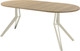 Миниатюра изображения товара Обеденный стол AMC Elite / Е21(800) D1 (бежевый/дуб небраска натур)