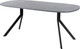 Миниатюра изображения товара Обеденный стол AMC Elite / Е18(800) D7 (черный/бетон чикаго светло-серый)