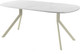 Миниатюра изображения товара Обеденный стол AMC Elite / Е18(800) D7 (бежевый/мрамор кристалл)