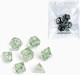 Миниатюра изображения товара Набор кубиков для настольной игры Время игры Дайсы для ДнД / 9889090 (7шт, зеленый)