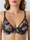 Миниатюра изображения товара Бюстгальтер Mark Formelle 512464 (р.80A, розово-бежевые цветы на черном)