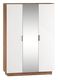 Миниатюра изображения товара Шкаф Премиум Оливия 1.5м (дуб крафт золотой/белый софт)