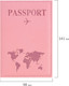 Миниатюра изображения товара Обложка на паспорт Staff Passport Map / 238759 (розовый)