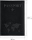 Миниатюра изображения товара Обложка на паспорт Staff Passport Map / 238760 (черный)