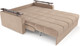 Миниатюра изображения товара Диван Mebel-Ars Аккордеон Бакли ППУ 120x200 (бежевый кордрой)