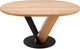 Миниатюра изображения товара Обеденный стол Halmar Fanis Okragly (натуральный/черный)
