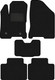 Миниатюра изображения товара Комплект ковриков для авто Alicosta 2408_1_PR-6 для Лада Веста универсал/SW 2015-н.в. (ворс, черный)