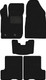 Миниатюра изображения товара Комплект ковриков для авто Alicosta 2459_1_PR-6 для Renault Duster II SUV/HM 2020-н.в. (ворс, черный)