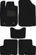 Миниатюра изображения товара Комплект ковриков для авто Alicosta 1144_1_PR-6 для Renault Logan I седан 2004-2016 (ворс, черный)