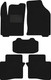 Миниатюра изображения товара Комплект ковриков для авто Alicosta 2440_1_PR-6 для Omoda S5 I седан 2023-н.в. (ворс, черный)
