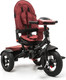 Миниатюра изображения товара Трехколесный велосипед с ручкой ZigZag Lux 12/10 5099 / 33552 (красный, разобранный, в коробке)