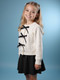 Миниатюра изображения товара Кофта детская Amarobaby Pure Love School Lady / AB-OD25-PLSL1901/00-134 (р.134, белый)