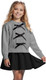 Миниатюра изображения товара Кофта детская Amarobaby Pure Love School Lady / AB-OD25-PLSL1901/11-122 (р.122, серый)