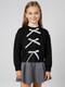 Миниатюра изображения товара Кофта детская Amarobaby Pure Love School Lady / AB-OD25-PLSL1901/09-140 (р.140, черный)