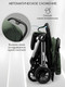 Миниатюра изображения товара Детская прогулочная коляска Amarobaby Handy / AB25-10HANDY/1330 (зеленый/серебряный)