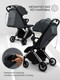 Миниатюра изображения товара Детская прогулочная коляска Amarobaby Handy / AB25-10HANDY/1130 (серый/серебряный)