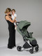 Миниатюра изображения товара Детская прогулочная коляска Amarobaby Handy / AB25-10HANDY/1130 (серый/серебряный)