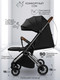 Миниатюра изображения товара Детская прогулочная коляска Amarobaby Handy / AB25-10HANDY/0930 (черный/серебряный)