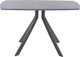 Миниатюра изображения товара Обеденный стол AMC Elite Е18(1200) D2 (графит/бетон чикаго светло-серый)