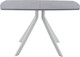 Миниатюра изображения товара Обеденный стол AMC Elite Е18(1200) D2 (серебро/бетон чикаго светло-серый)