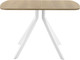 Миниатюра изображения товара Обеденный стол AMC Elite Е18(1200) D2 (белый/дуб небраска натур)