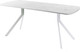 Миниатюра изображения товара Обеденный стол AMC Elite Е18(1200) D2 (белый/мрамор кристалл)