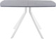 Миниатюра изображения товара Обеденный стол AMC Elite Е18(1200) D2 (белый/бетон чикаго светло-серый)